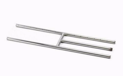 HPC Fire 30" x 6" Fire Pit H-Burner Kit (10pcs) Fire HBS30Fireproof mat for under fire pit