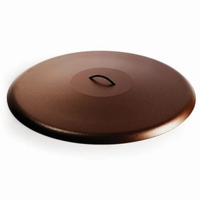 HPC Fire 36" Copper Round Aluminum Fire Pit Cover Short FPHC-36CFireproof mat for under fire pit