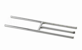 HPC Fire 36" x 6" Fire Pit H-Burner Kit (10pcs) HBS36Fireproof mat for under fire pit