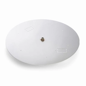 HPC Fire 42" High Capacity Round Flat Pan 571-42HCFireproof mat for under fire pit