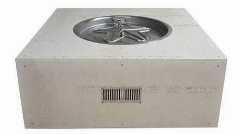 HPC Fire 45" Unfinished Fire Pit Enclosure TOR-U45S/MLFPK25CEKportable outdoor fire pit with lid