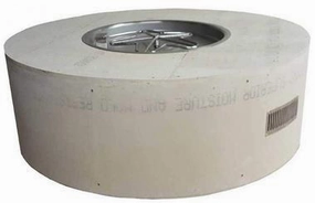 HPC Fire 45" Unfinished Round Fire Pit Enclosures TOR-U45R/FPPK25CEKportable outdoor fire pit with lid
