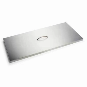 HPC Fire 46 X 18" Rectangle Fire Pit Cover HPHC-42X14SSFireproof mat for under fire pit