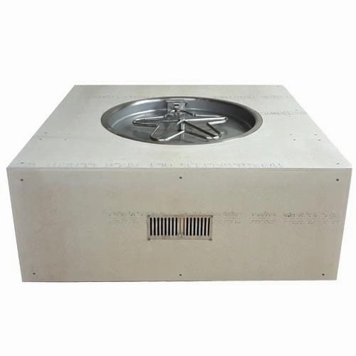 HPC Fire 54" Square Fire Pit Enclosure Kit TOR-UST54S/MLFPK25CEK-LPportable outdoor fire pit with lid