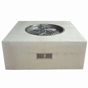 HPC Fire 54" Square Fire Pit Enclosure Kit TOR-UST54S/MLFPK25CEK-LPportable outdoor fire pit with lid