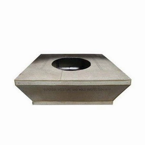 HPC Fire 60" Tapered Unfinished Fire Pit Enclosures FPE60-SQUARETAPportable outdoor fire pit with lid