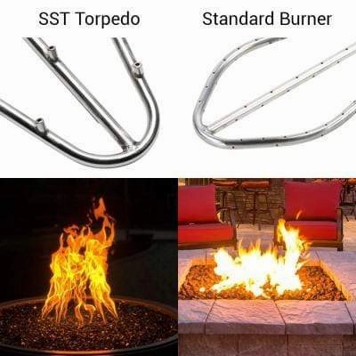 HPC Fire 60 x 24" Unfinished Fire Pit Enclosure TOR-U60X24/36FPPKCEK