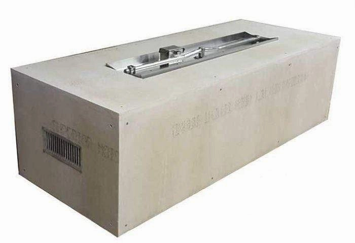 HPC Fire 60 x 24" Unfinished Fire Pit Enclosure U60X24-37X8FPPKCEK