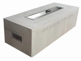 HPC Fire 60 x 24" Unfinished Fire Pit Enclosure U60X24-48FPPKCEKportable outdoor fire pit with lid