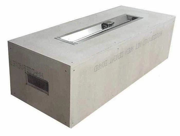 HPC Fire 60 x 24" Unfinished Fire Pit Enclosure U60X24-48FPPKCEKportable outdoor fire pit with lid