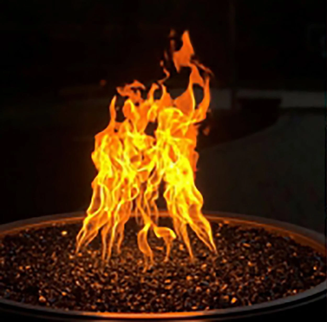 HPC Fire 70" Rectangular Fire Pit Enclosure TOR-UST70X24/36FPPKCEK-LP