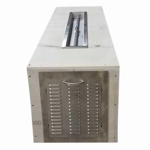 HPC Fire 80 x 24" Rectangular Fire Pit Enclosure Kit UST80X24/49X8FPPKCEK-LP