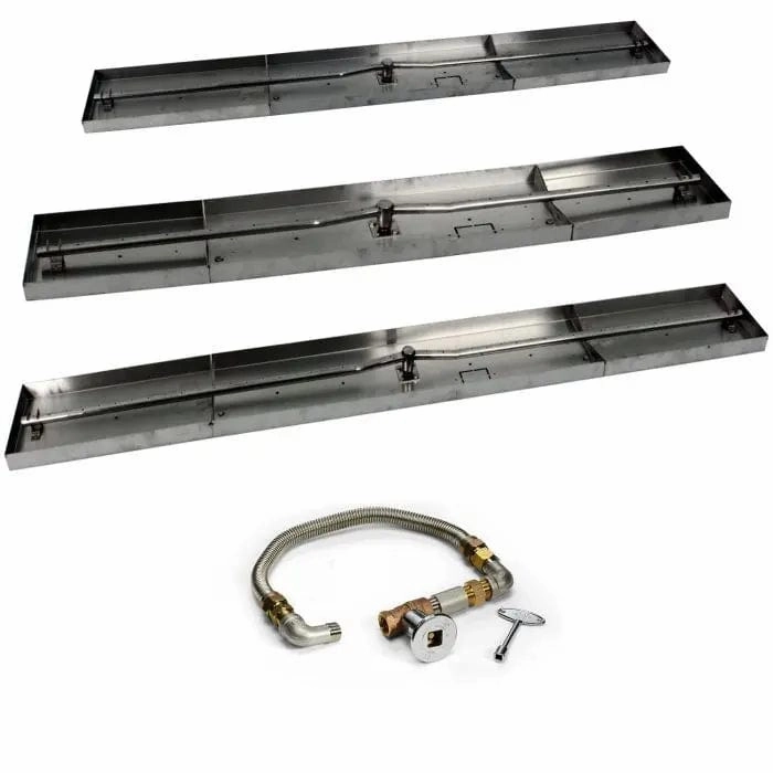HPC Fire 97 x 8" Linear Interlink Fire Pit Insert FPPK97X8-L-FLEXportable outdoor fire pit with lid