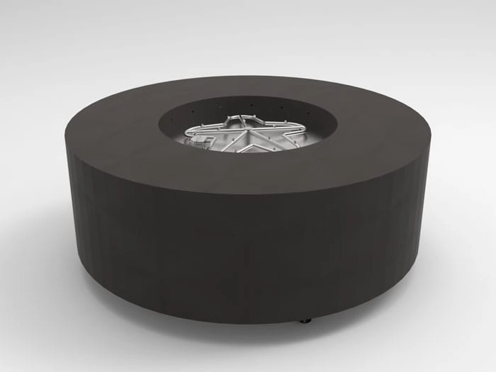 HPC Fire Agni Series Fire Pit Enclosure On/Off Electronic Ignition 24VACportable outdoor fire pit with lid