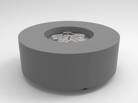 HPC Fire Agni Torpedo Burner Fire Pit Enclosure On/Off Electronic Ignition 24VACportable outdoor fire pit with lid