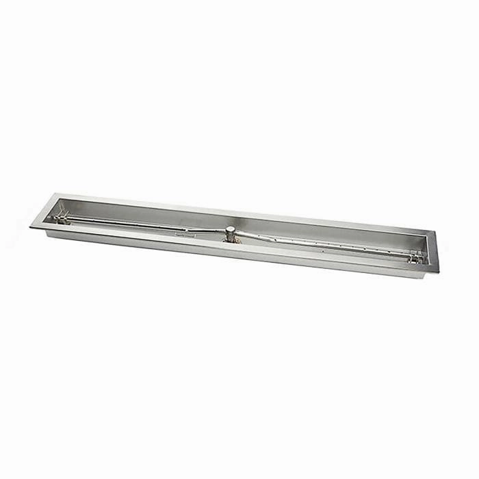 HPC Fire Drop -In FP Burner Pan w/ Linear Trough 96SS-TRGH-NGportable outdoor fire pit with lid
