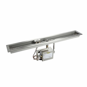 HPC Fire EI Gas Fire Pit Linear Pan 24SSEI-TRGH-HI-LOportable outdoor fire pit with lid