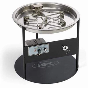 HPC Fire Linear Steel Display Stand DS49X8-LINEAR-EIFireproof mat for under fire pit