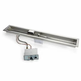 HPC Fire Linear Trough Fire Pit Insert FPPK60-TRGH-FLEXportable outdoor fire pit with lid