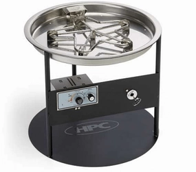 HPC Fire Round Steel Display Stand DS25-ROUND-EIFireproof mat for under fire pit