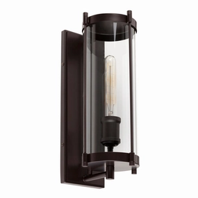 Hudson One Light Outdoor Lantern Antique BronzeOutdoor wall sconces with motion sensor