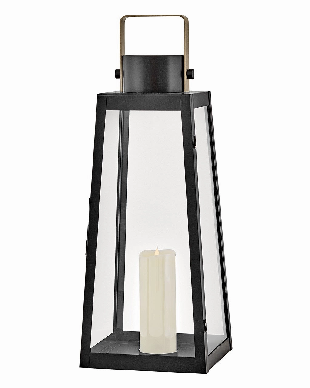 Hugh Decorative Lantern BlackOutdoor wall sconces with motion sensor