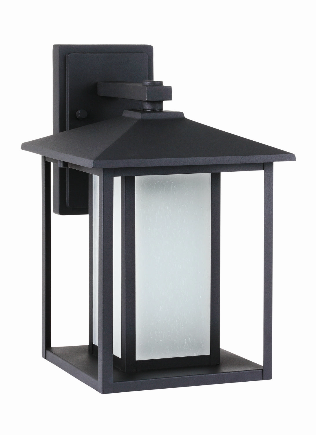Hunnington One Light Outdoor Wall Lantern BlackOutdoor wall sconces with motion sensor