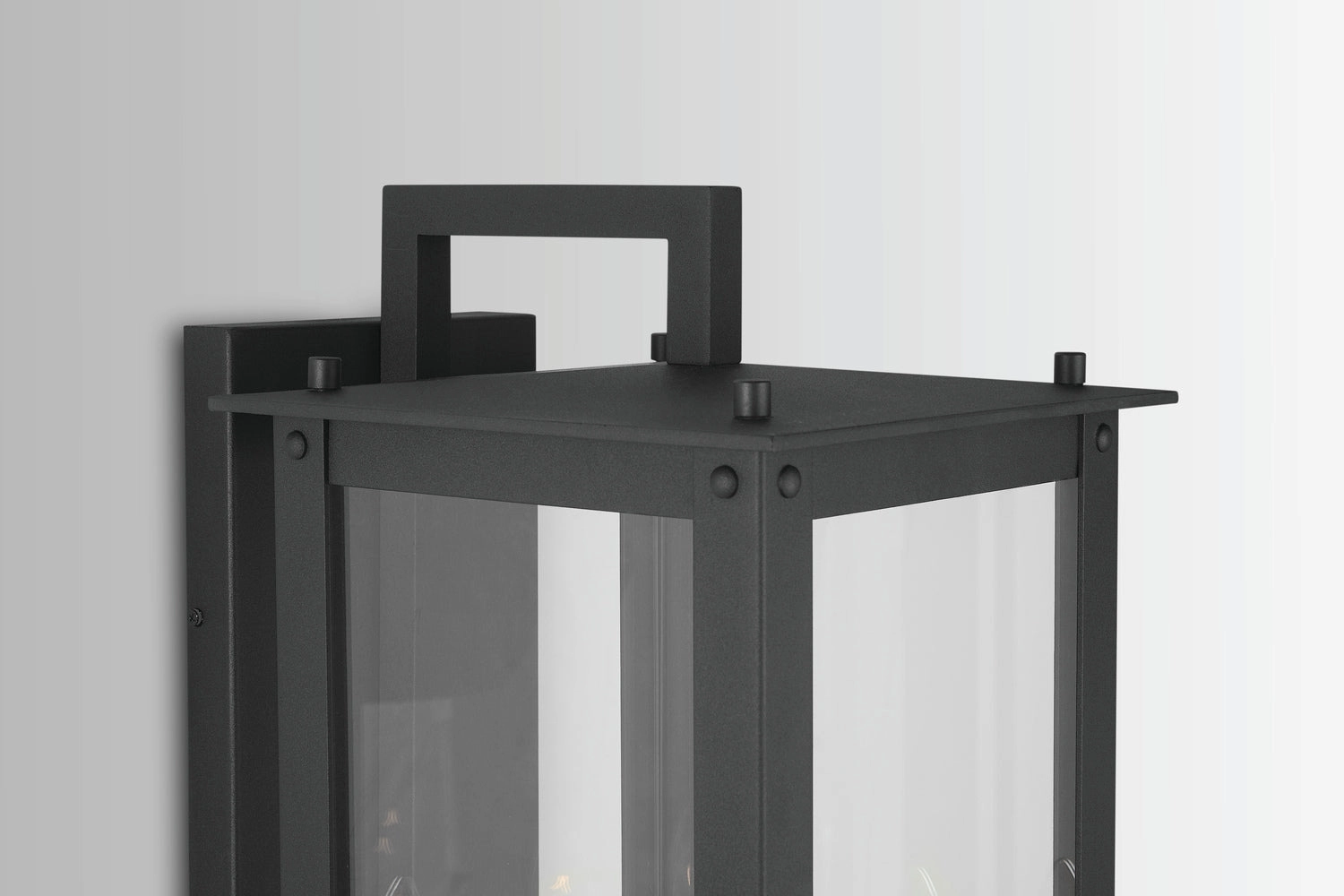 Hunt Four Light Wall Mount Black