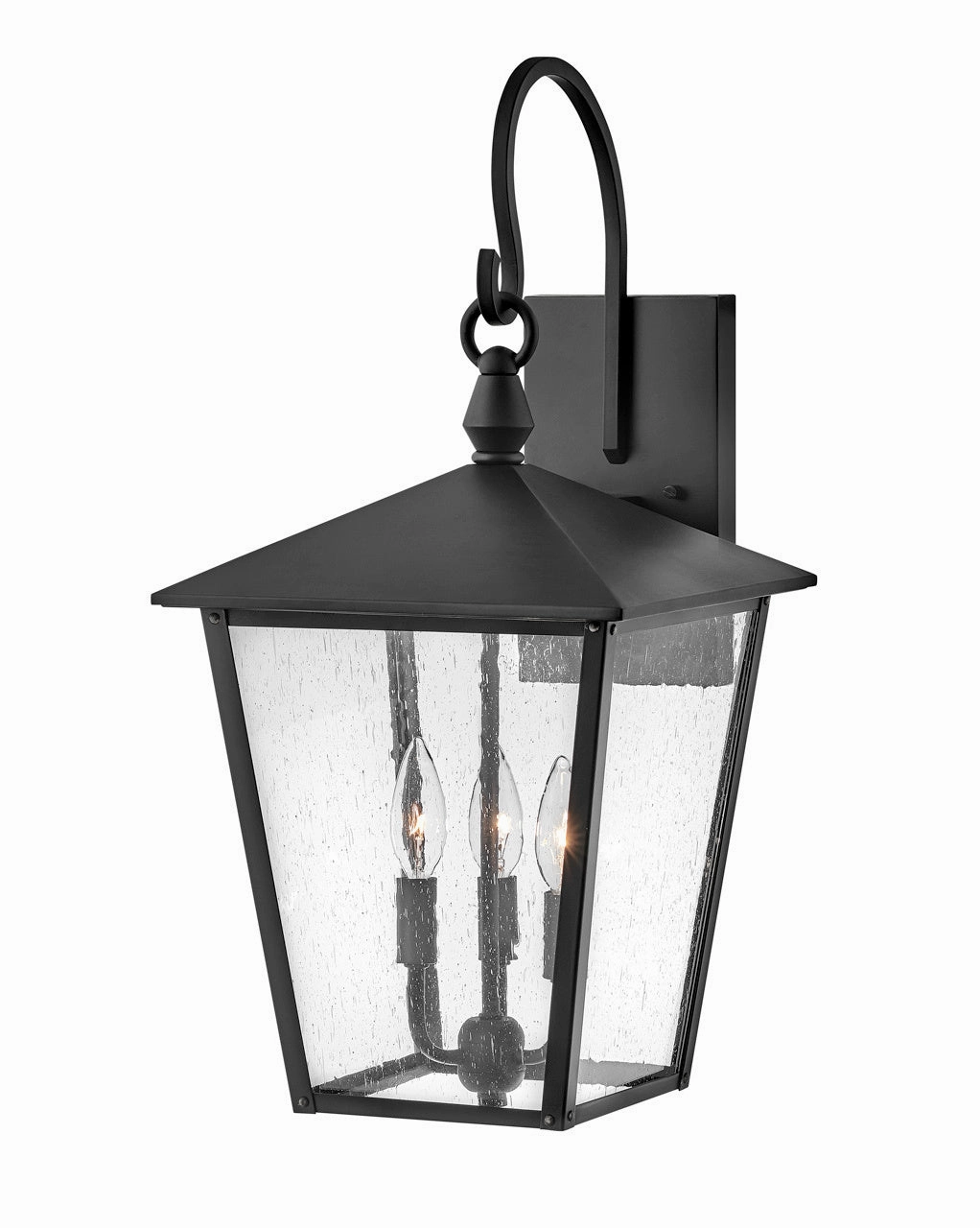 Huntersfield LED Wall Mount BlackOutdoor wall sconces with motion sensor
