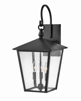 Huntersfield LED Wall Mount BlackOutdoor wall sconces with motion sensor