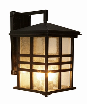 Huntington Three Light Wall Lantern BlackOutdoor wall sconces with motion sensor