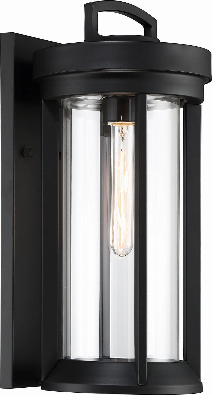 Huron One Light Outdoor Wall Lantern Aged Bronze
