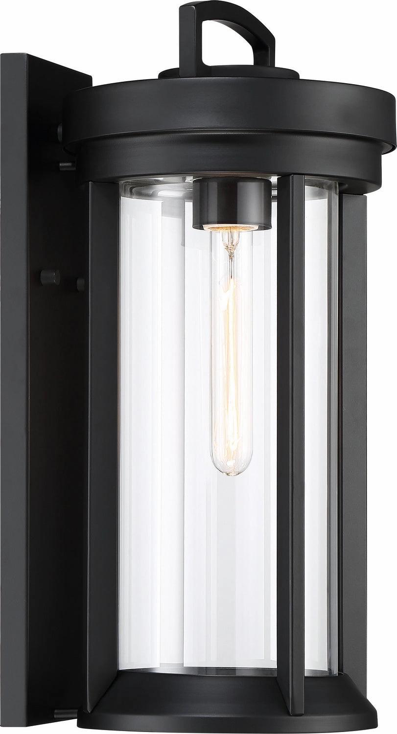 Huron One Light Outdoor Wall Lantern Aged Bronze