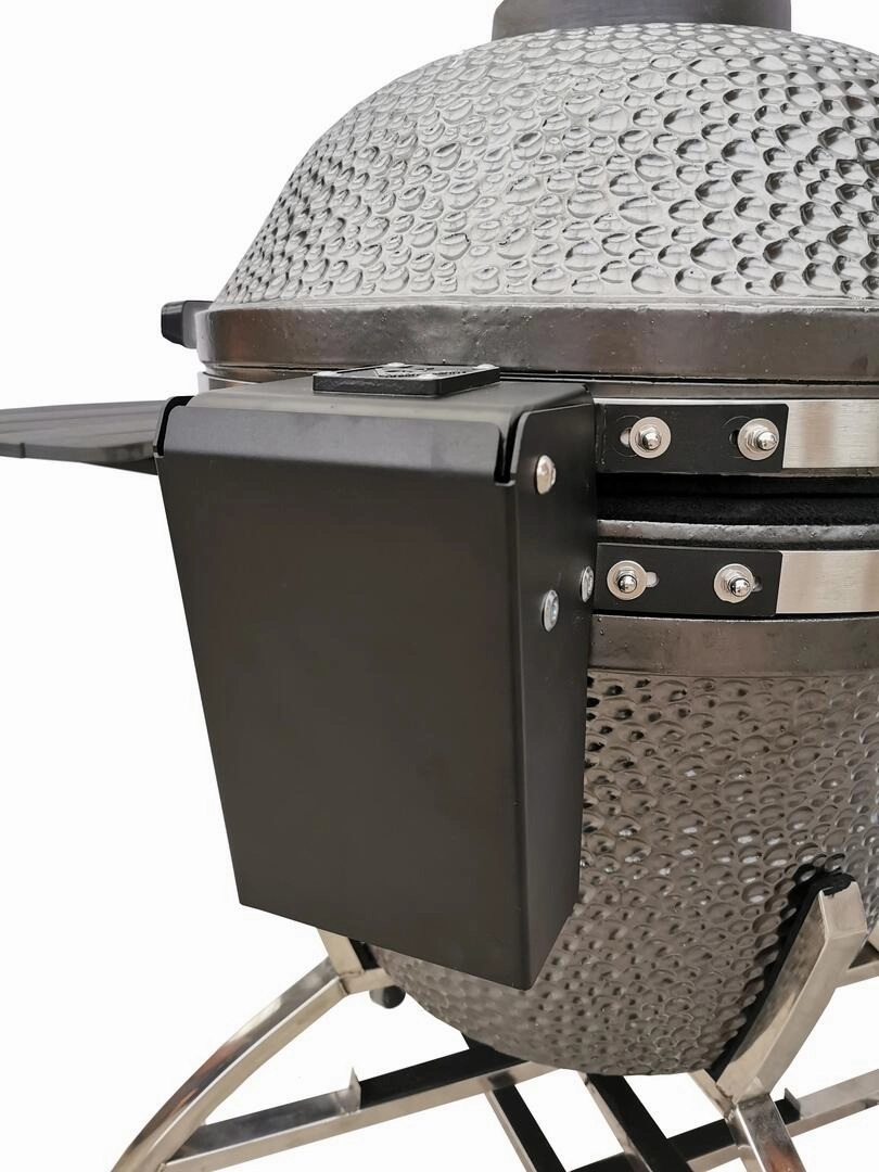 Icon Grills XD702 Maxis Gunmetal Kamado Charcoal Grill CGXD702GMAXIS