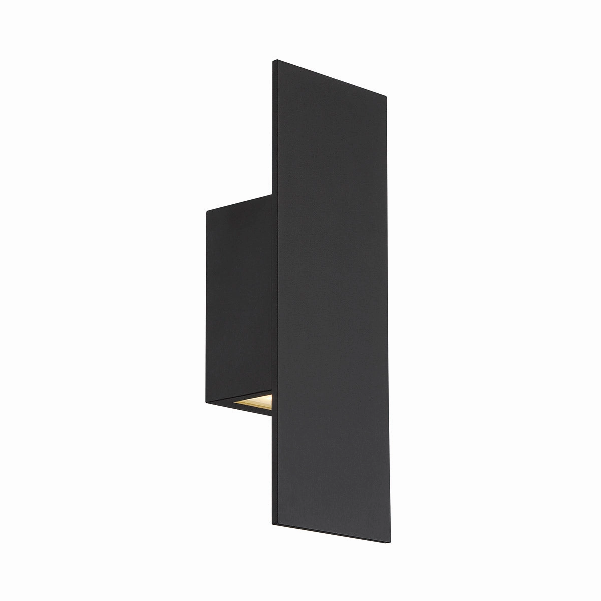 Icon LED Wall Light BlackOutdoor wall sconces with motion sensor