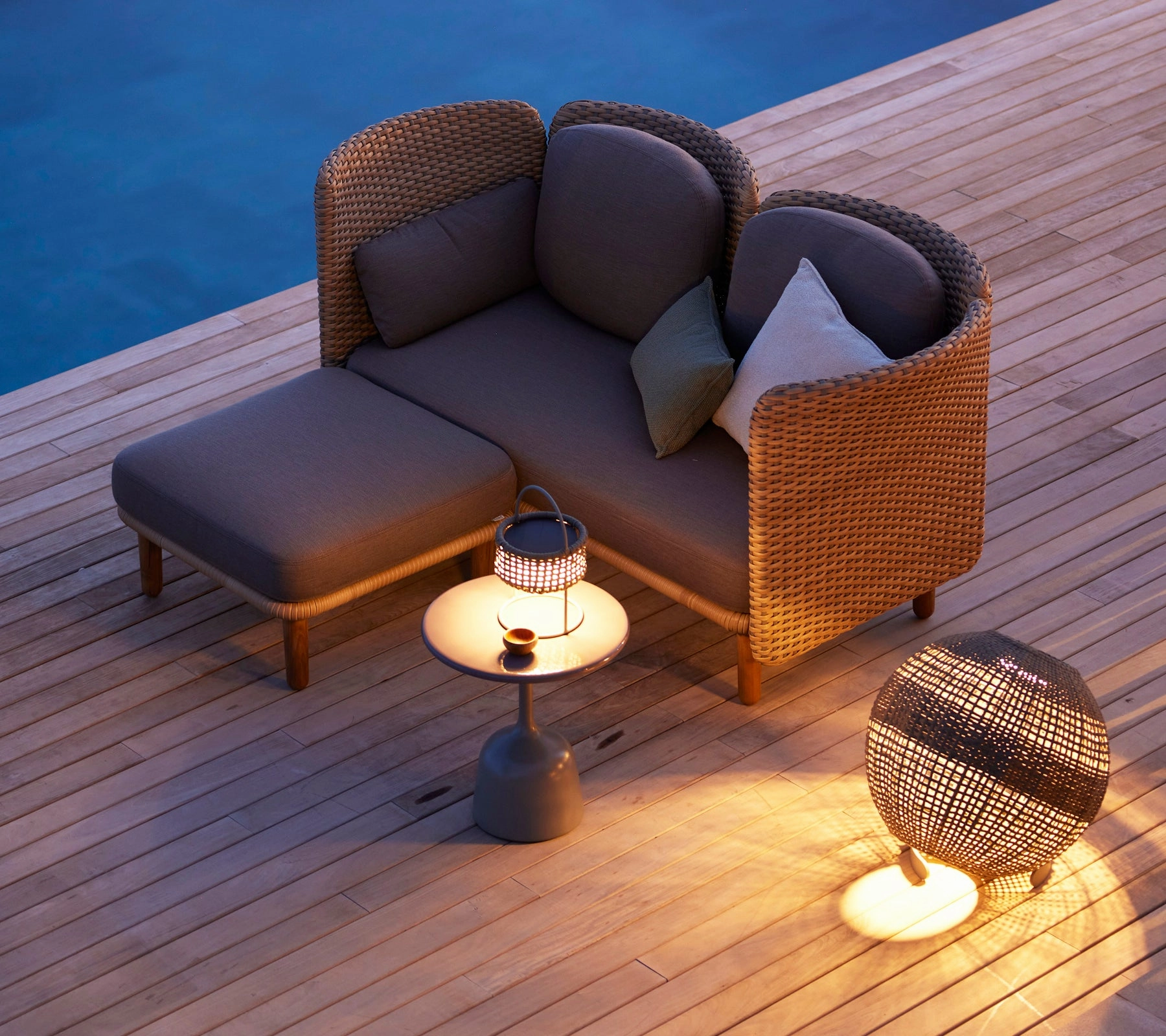 Illusion lamp, round