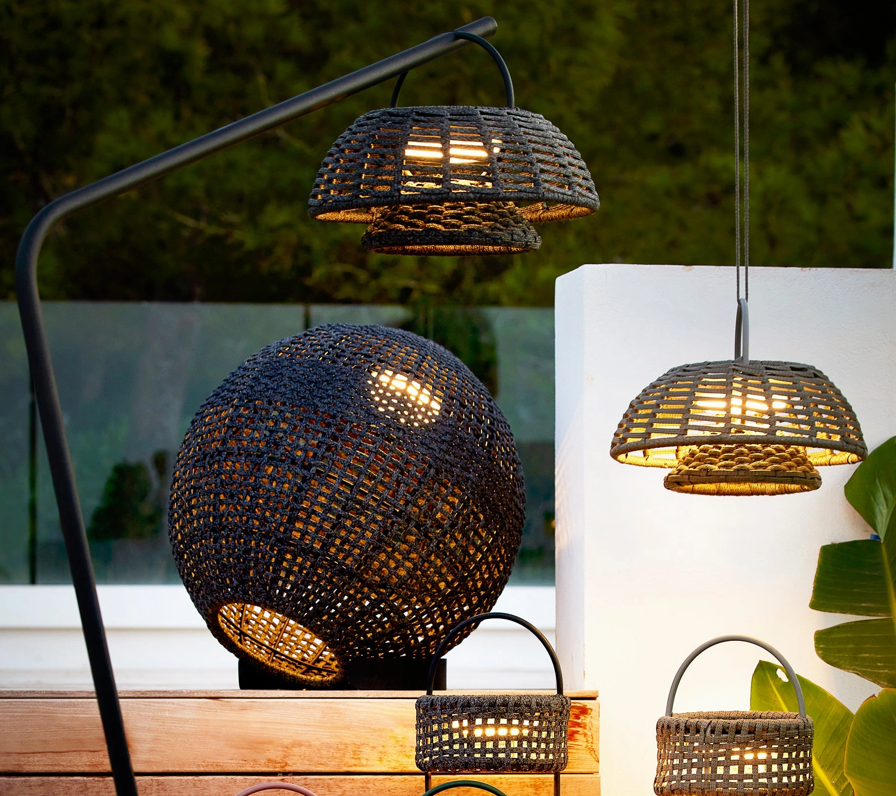 Illusion lamp, round
