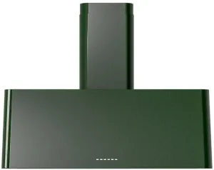 Ilve UAG36EG Nostalgie 36 Inch Emerald Green Wall Mount Range Hood