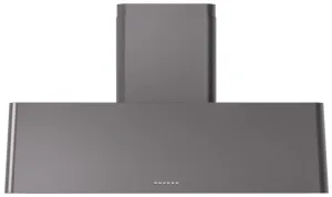Ilve UAG48MG Nostalgie 48 Inch Matte Graphite Wall Mount Range Hood
