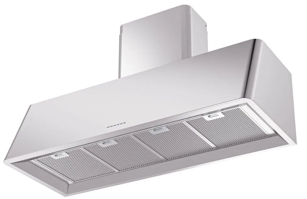 Ilve UAG48SS Nostalgie 48 Inch Stainless Steel Wall Mount Range Hood