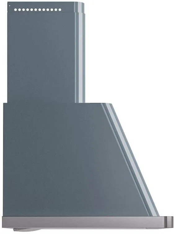 Ilve UAM100BG Majestic 40 Inch Blue Grey Wall Mount Range Hood