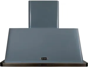Ilve UAM100BG Majestic 40 Inch Blue Grey Wall Mount Range Hood