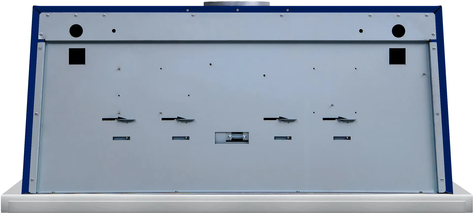 Ilve UAM150MB Majestic 60 Inch Blue Wall Mount Range Hood