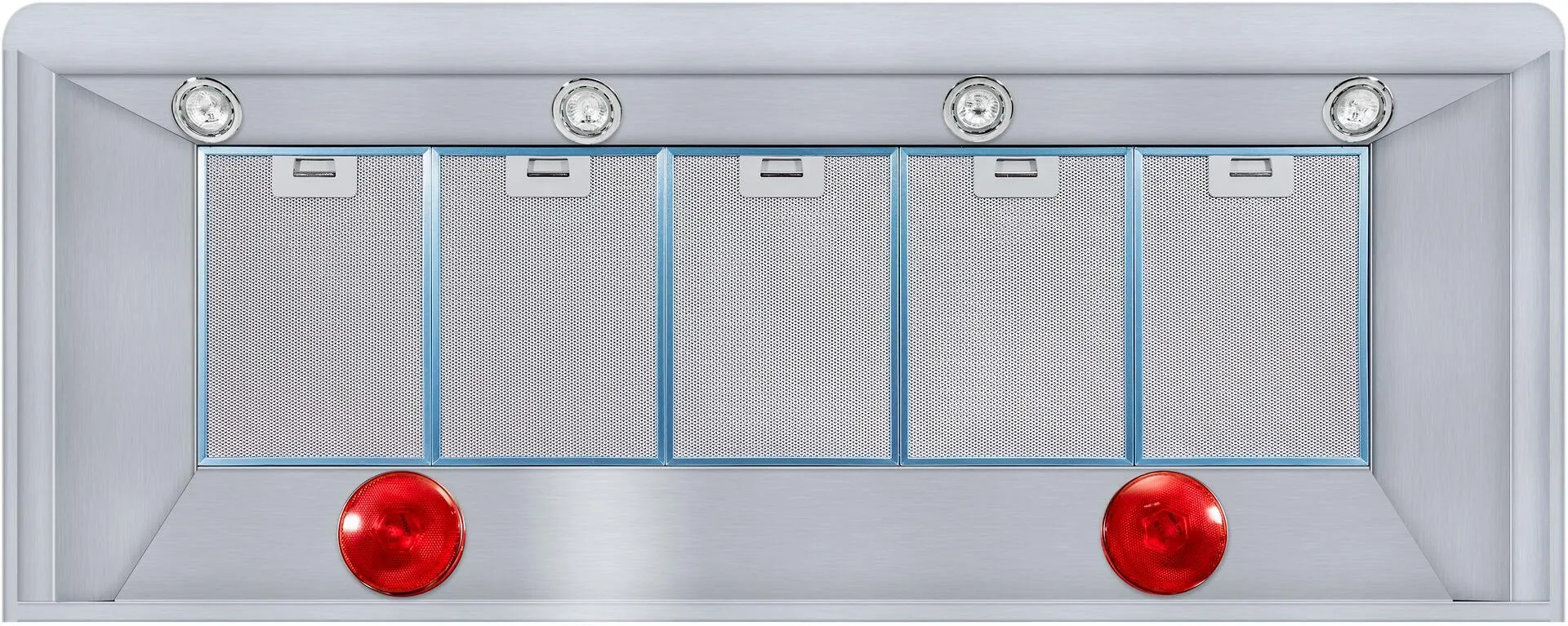 Ilve UAM150MB Majestic 60 Inch Blue Wall Mount Range Hood