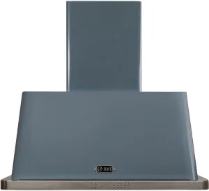 Ilve UAM90BG Majestic 36 Inch Blue Grey Wall Mount Range Hood