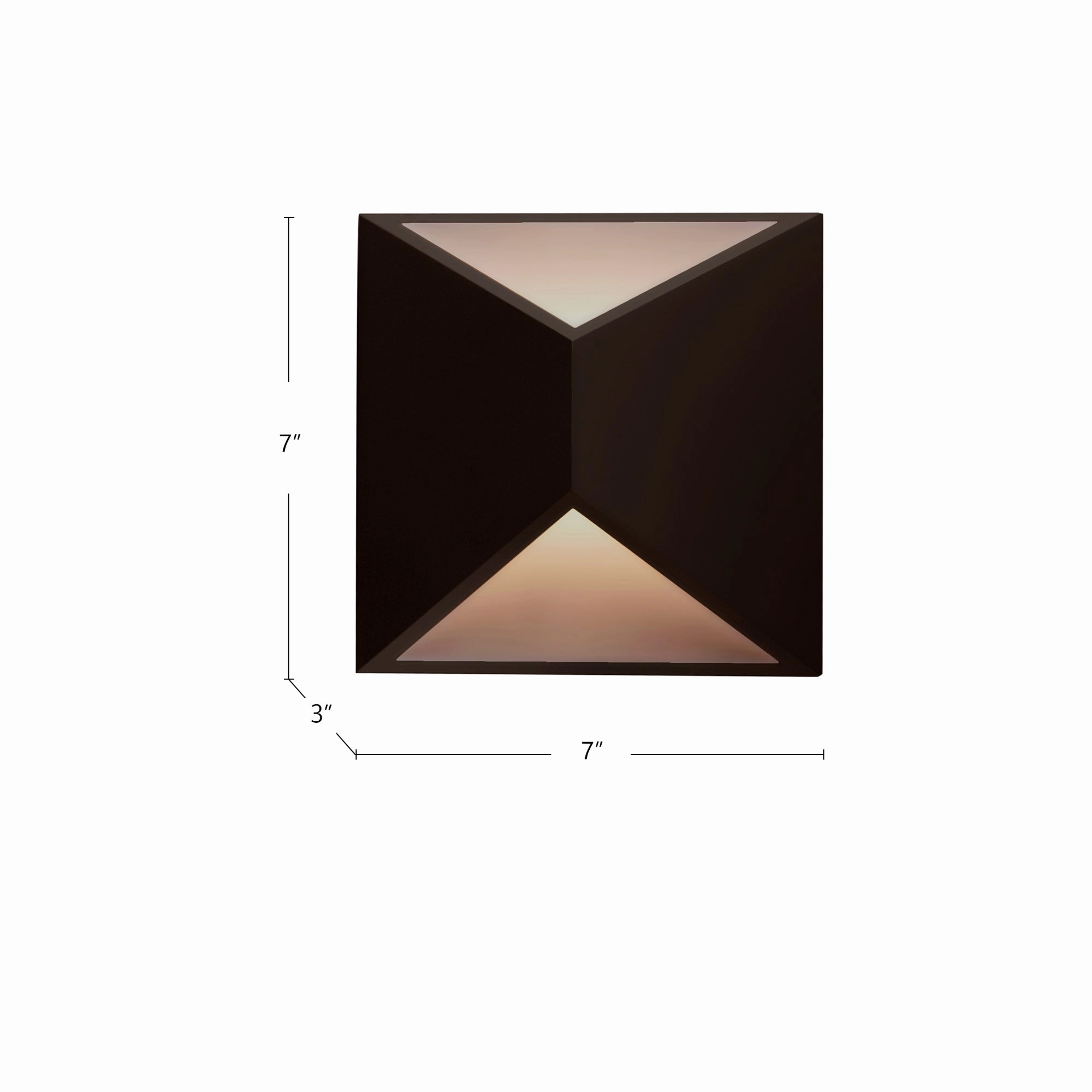 Indio LED Wall Sconce Brushed Nickel