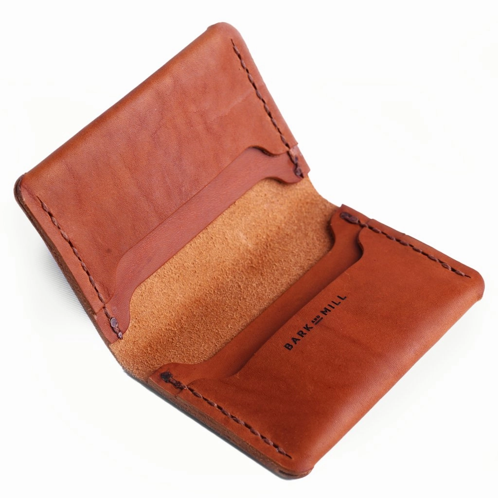 Big Hot Sale Bark And Mill Bi-Fold Card Holder | Tan