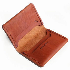 Big Hot Sale Clearance Steal Today Bark And Mill Bi-Fold Card Holder | Tan