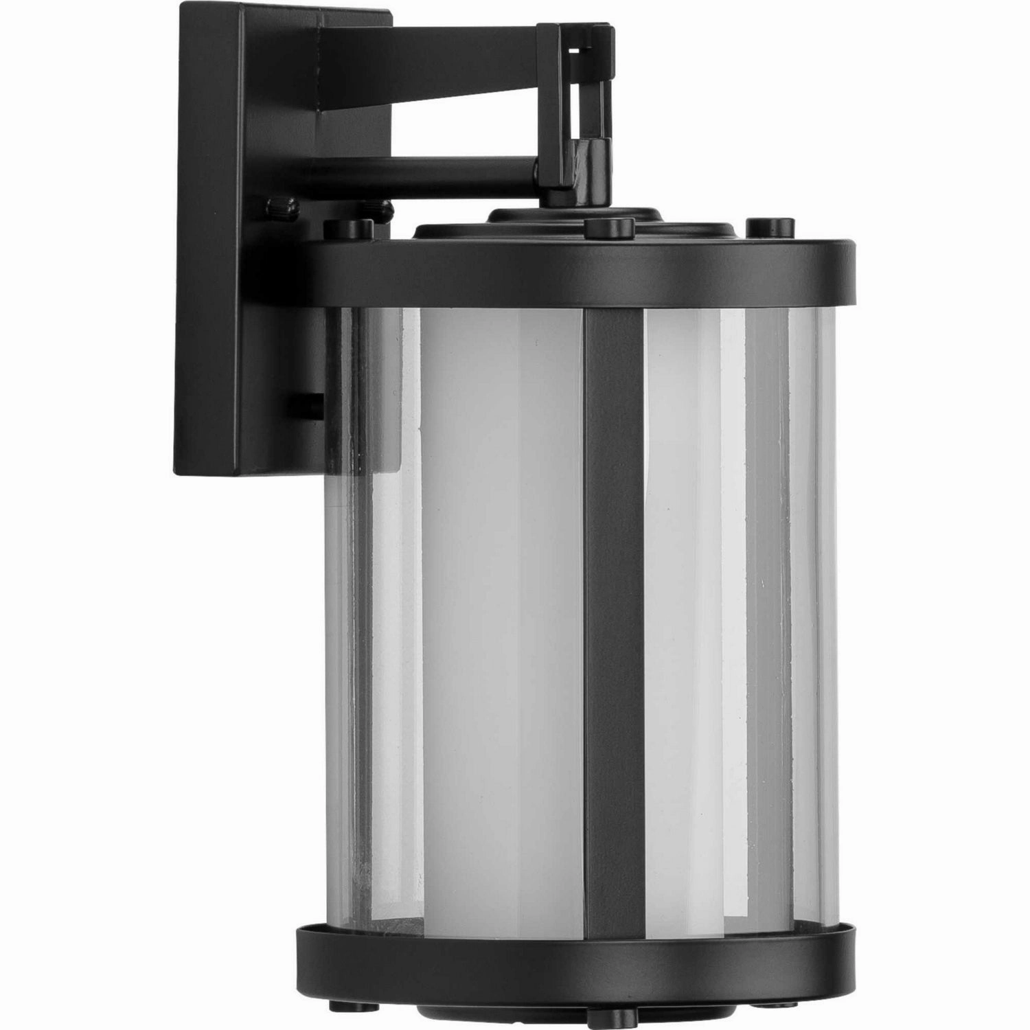 Irondale One Light Wall Lantern BlackOutdoor wall sconces with motion sensor