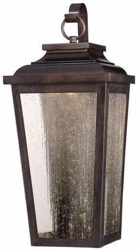 Irvington Manor LED Pocket Lantern Chelesa BronzeOutdoor wall sconces with motion sensor